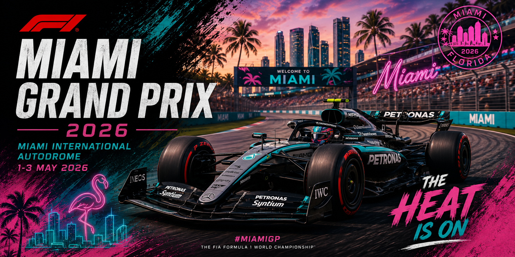 Grand Prix van Miami 2026: Antonelli blijft koel in een race vol spektakel
