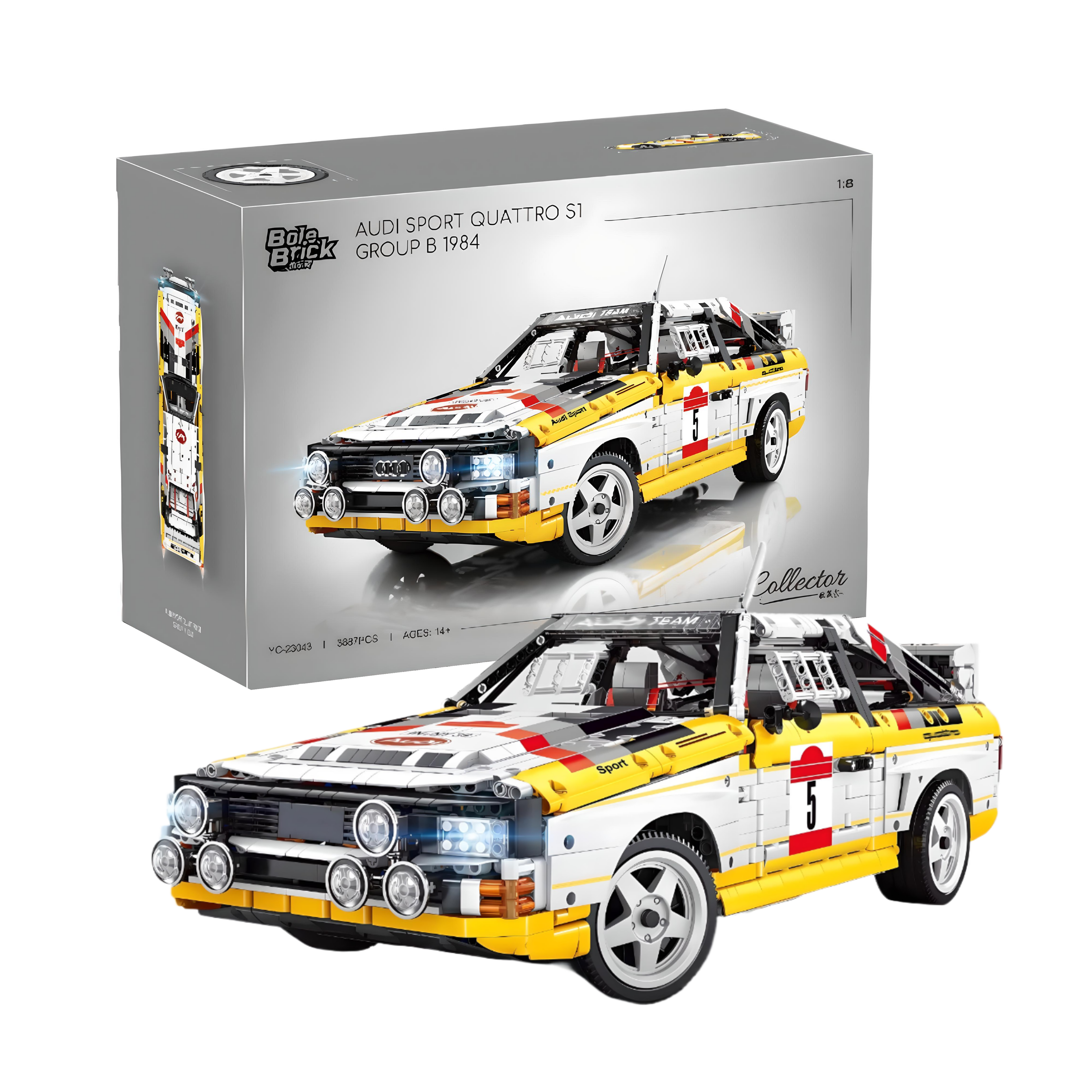 Audi Sport Quattro S1 Group B | Bole Brick YC-23043
