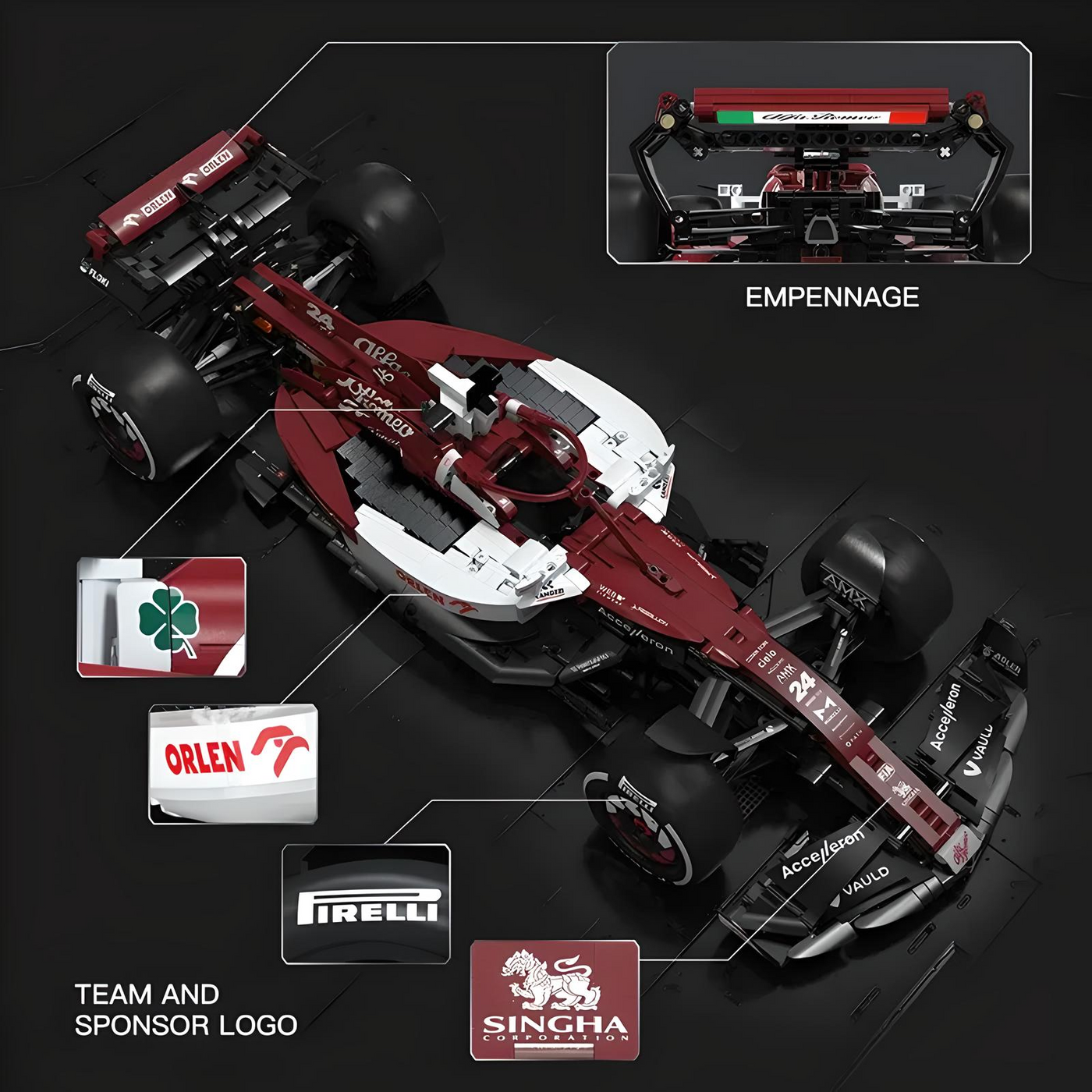 Alfa Romeo F1 | C42 CaDA C64005 - secundaire afbeelding 3