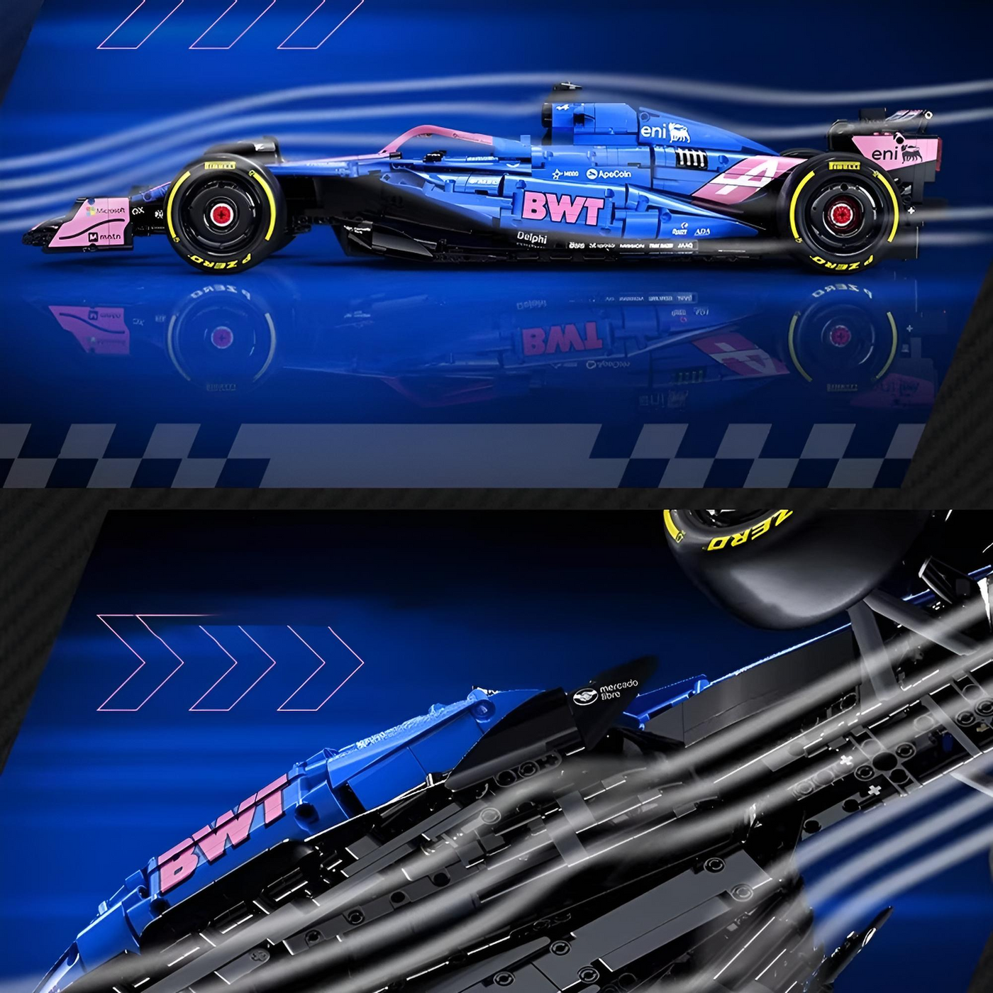BWT Alpine Formula One Team A525 | CaDA C64012 - secundaire afbeelding 8