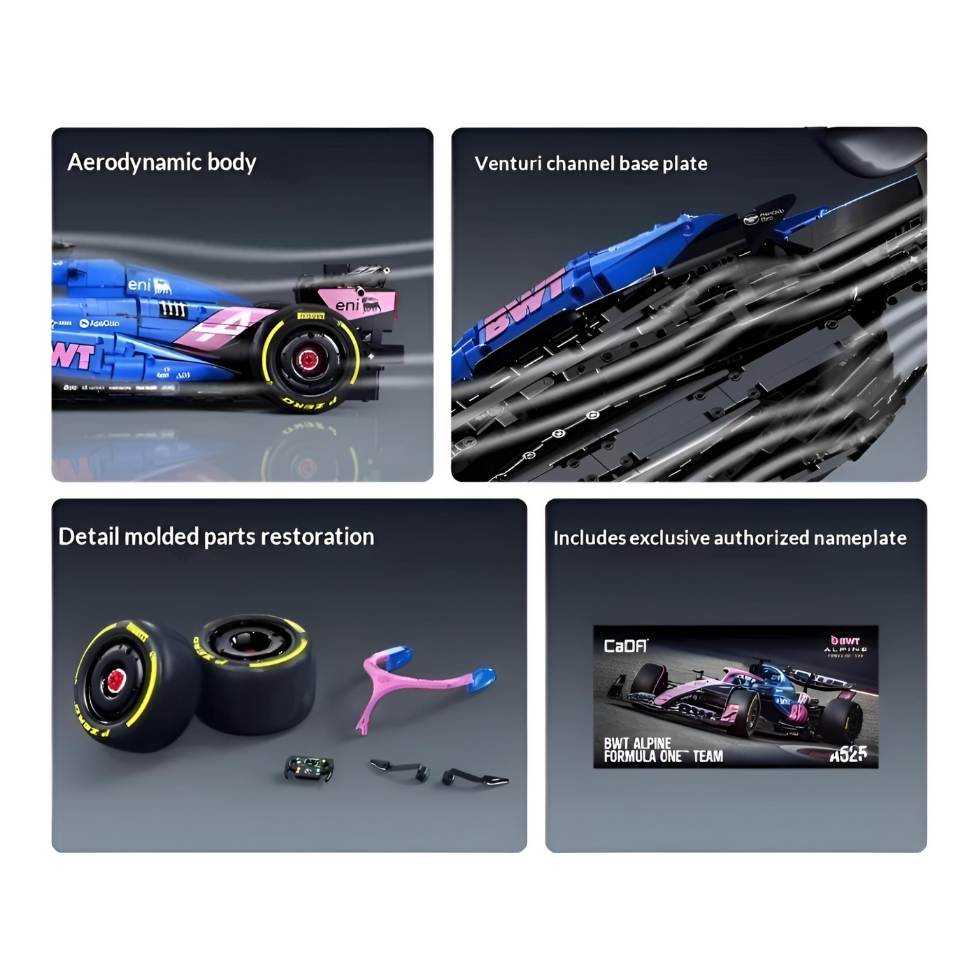BWT Alpine Formula One Team A525 | CaDA C64012 - secundaire afbeelding 9