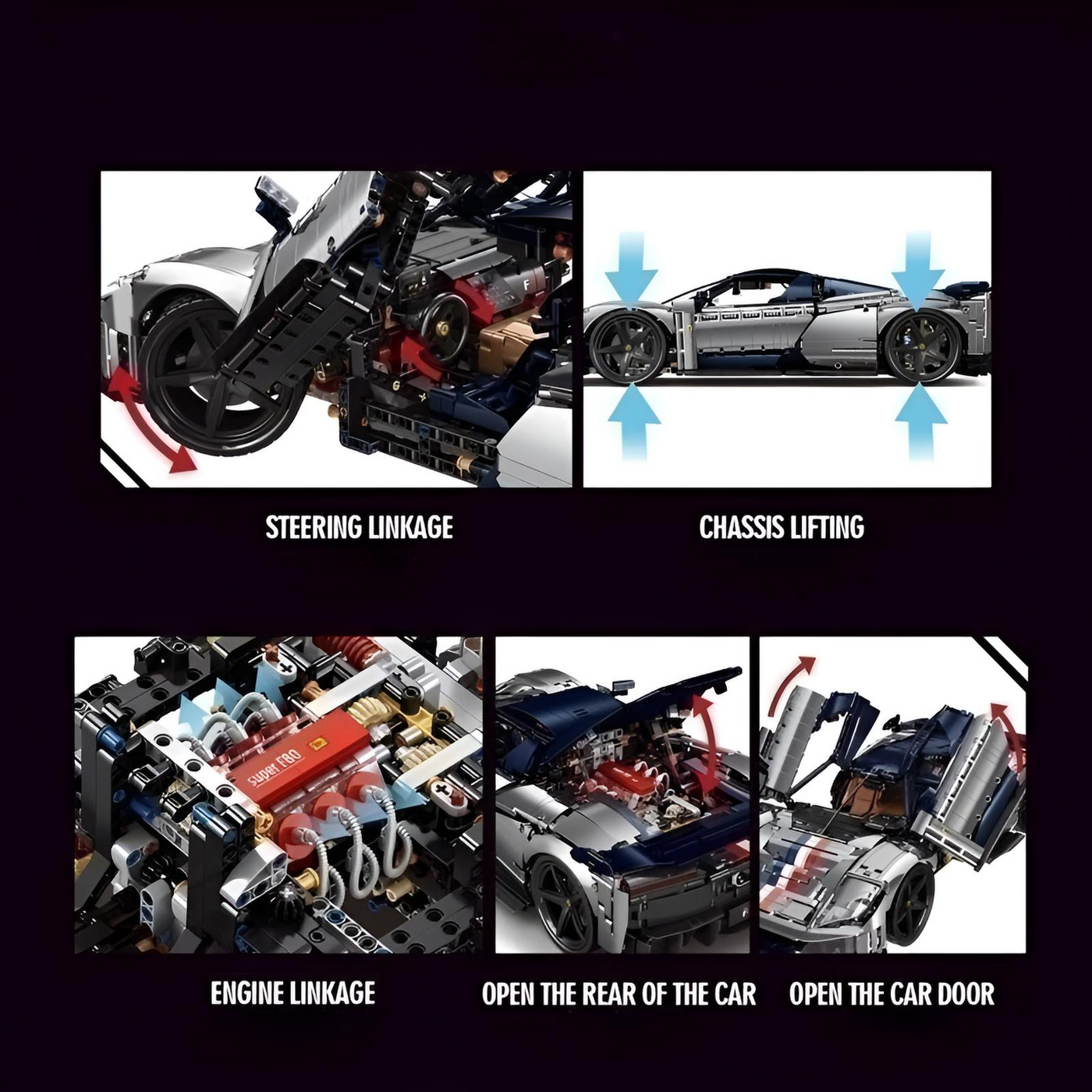 Ferrari F80 | Eikee Y18004 - secundaire afbeelding 1