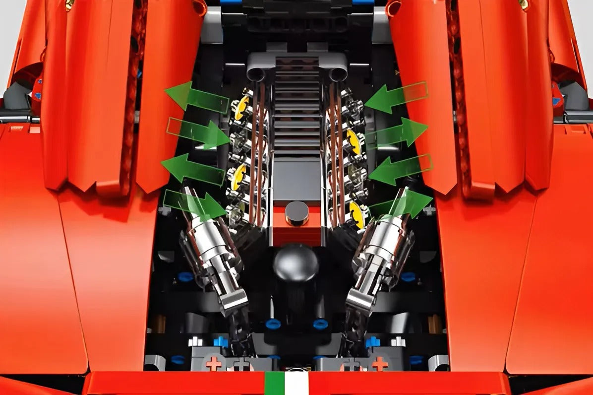 Ferrari F8 Tributo | Jie Star JD018 - secundaire afbeelding 2