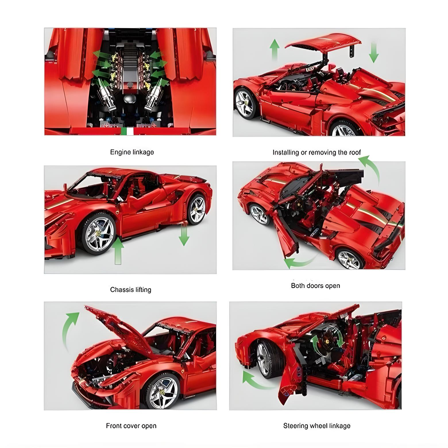 Ferrari F8 Tributo | Jie Star JD018