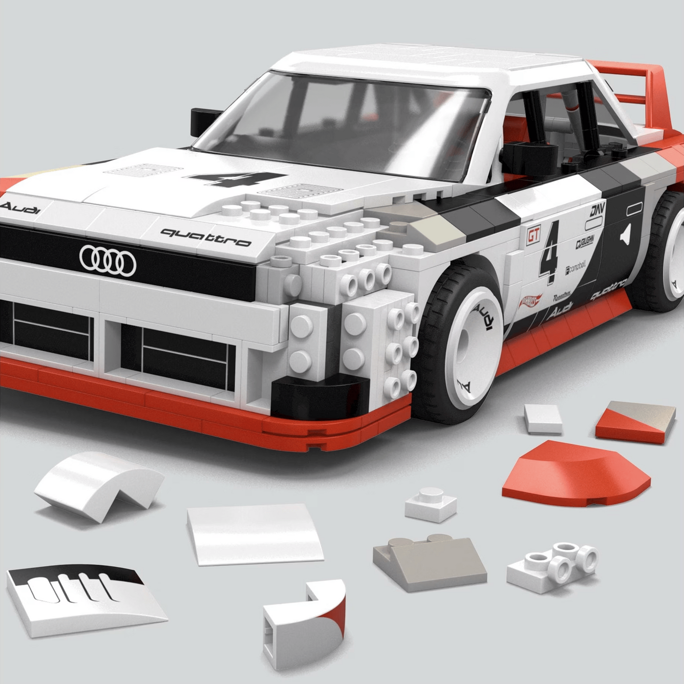 Audi 90 Quattro IMSA GTO | MEGA Hot Wheels - secundaire afbeelding 1