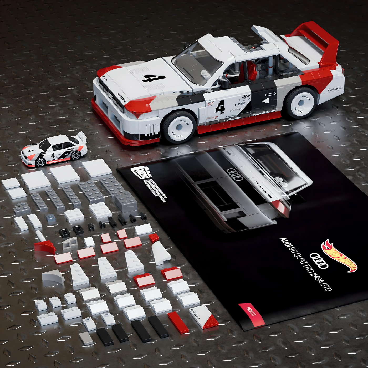Audi 90 Quattro IMSA GTO | MEGA Hot Wheels - secundaire afbeelding 4