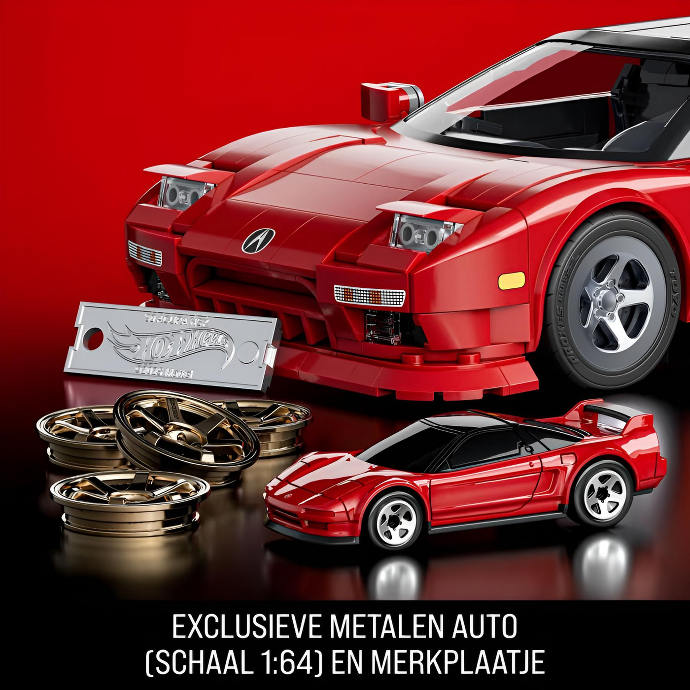 Honda NSX | Mattel Brick Shop Hot Wheels Elite Series™ - secundaire afbeelding 5