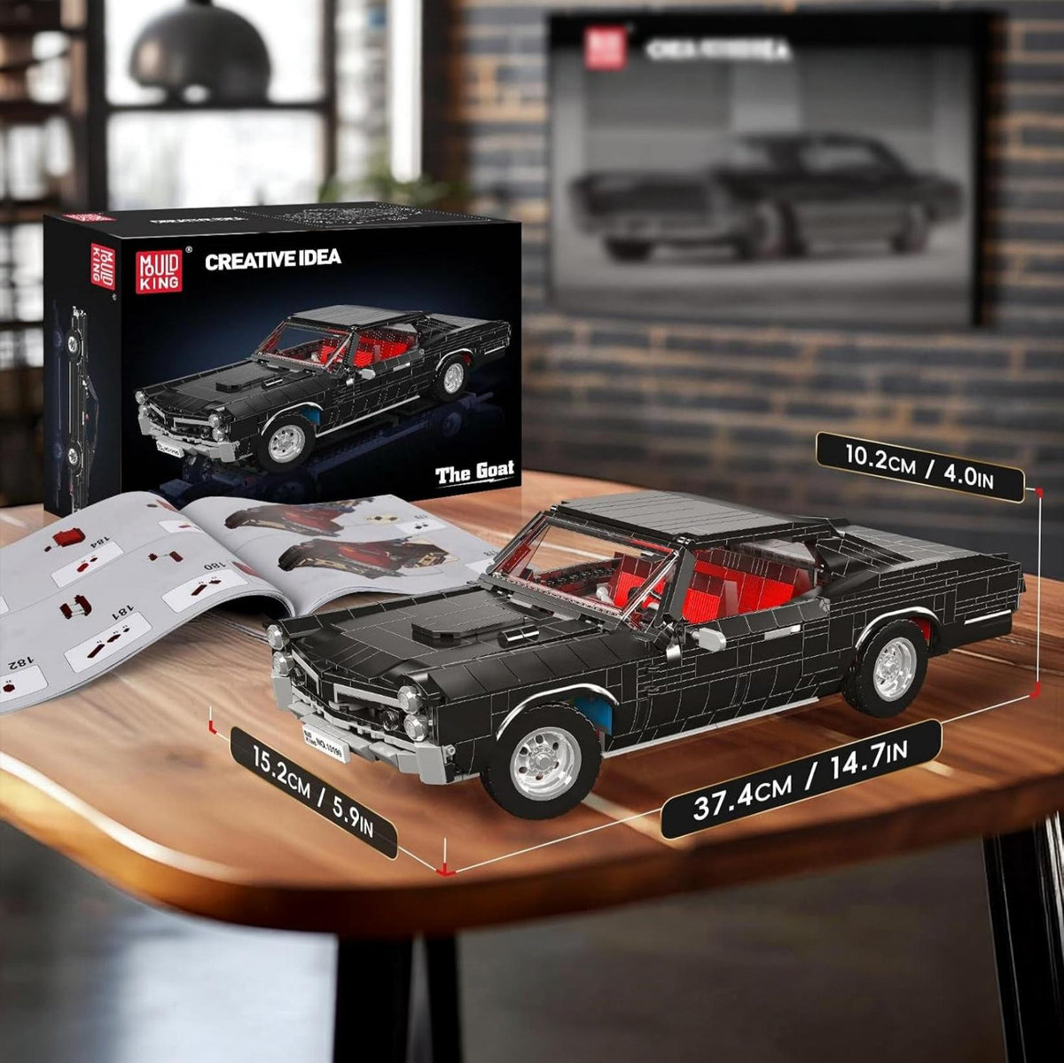 Pontiac GTO | Mould King 10199 - secundaire afbeelding 1