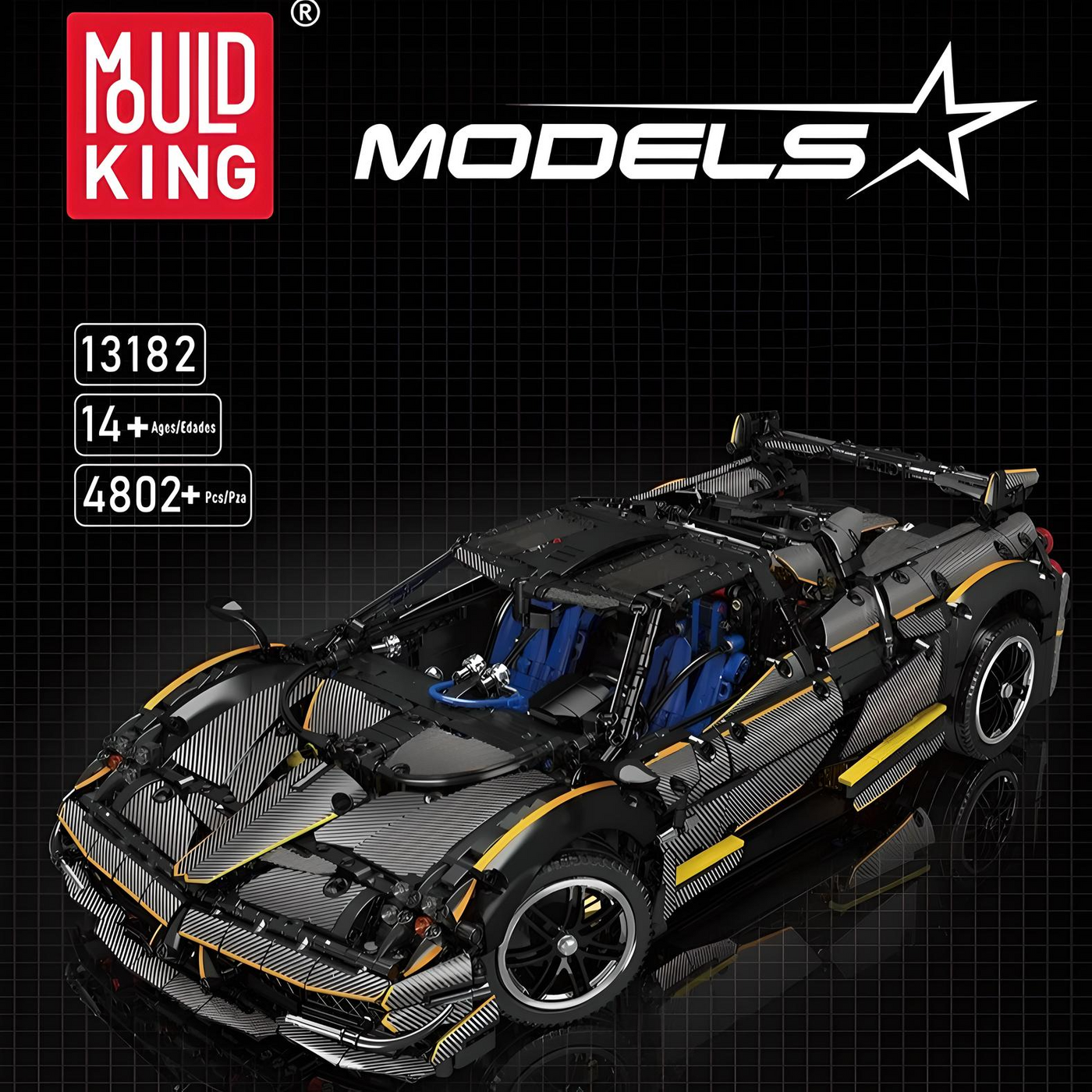 Pagani Huayra BC | Mould King 13182 - secundaire afbeelding 1