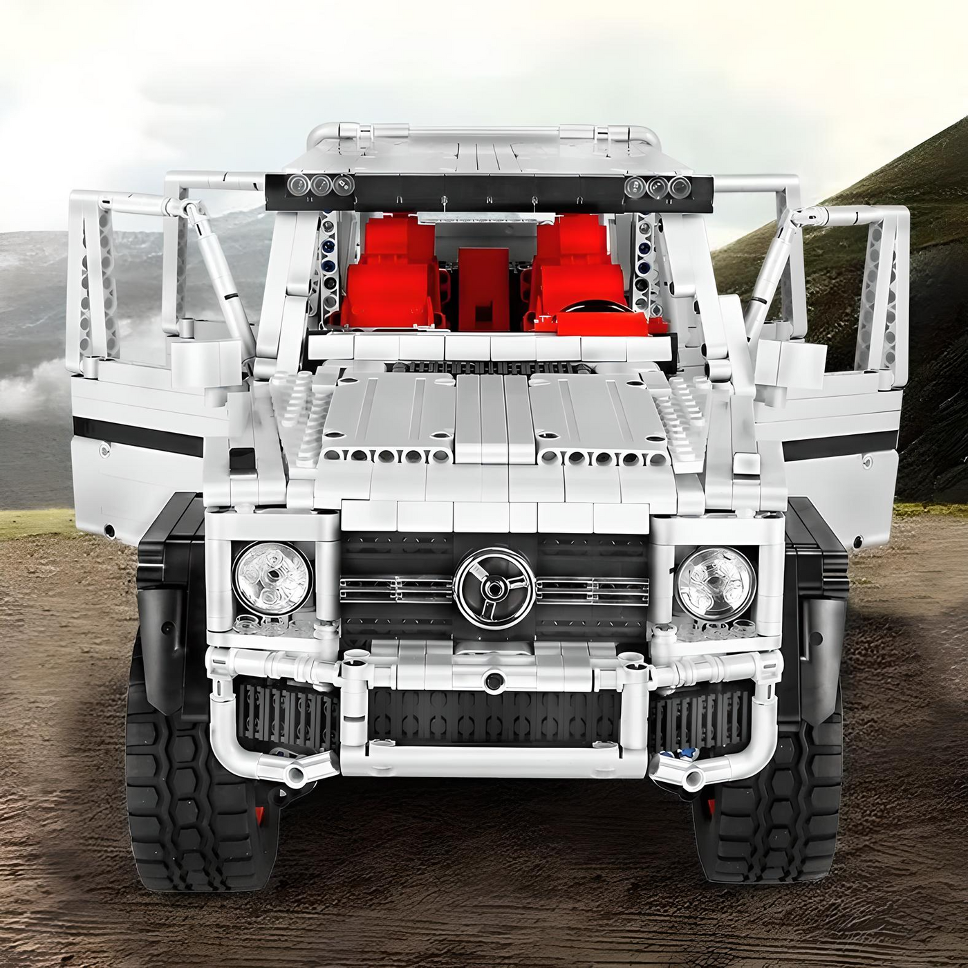 Mercedes-Benz G63 AMG 6×6 | Mould King 13061 - secundaire afbeelding 4