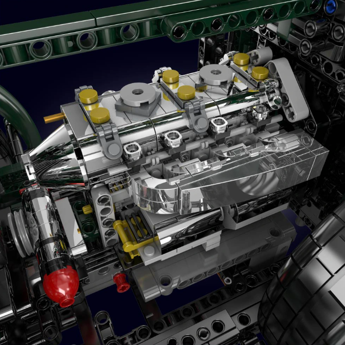 Bentley Blower | Mould King 13191 - secundaire afbeelding 8