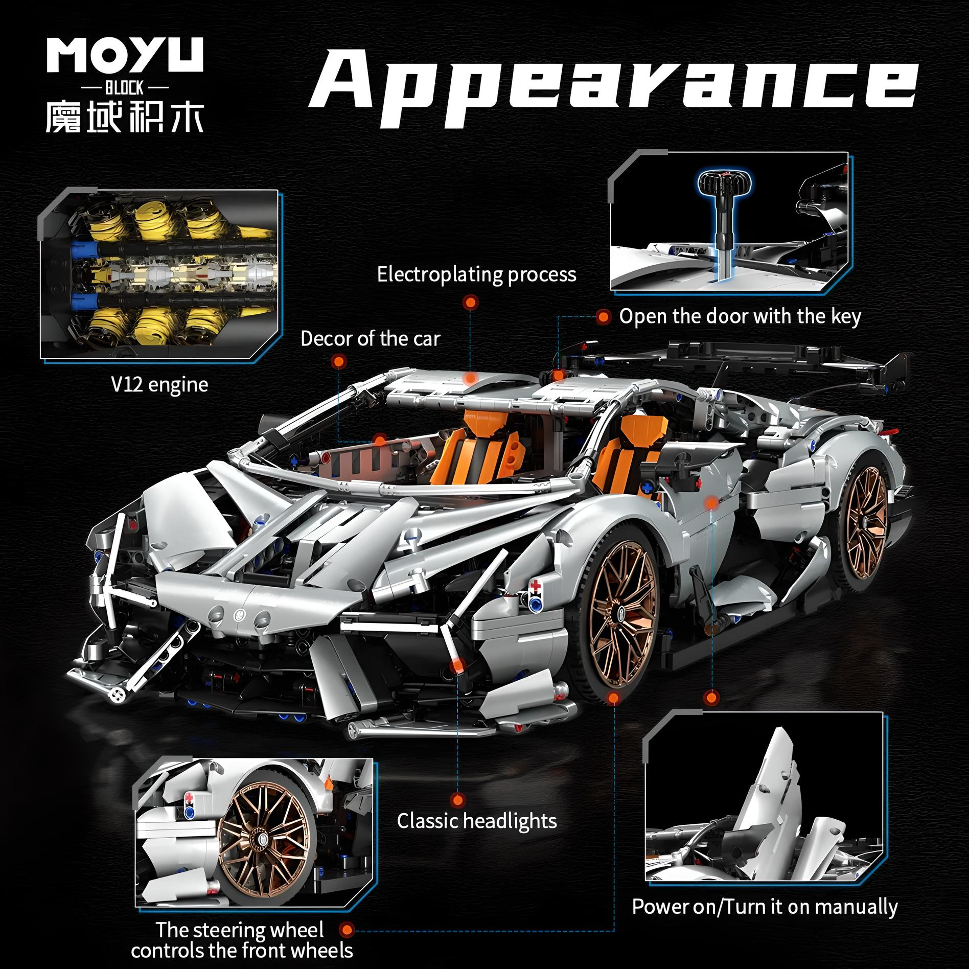 Lamborghini Aventador | SVJ Moyu Block MY8027